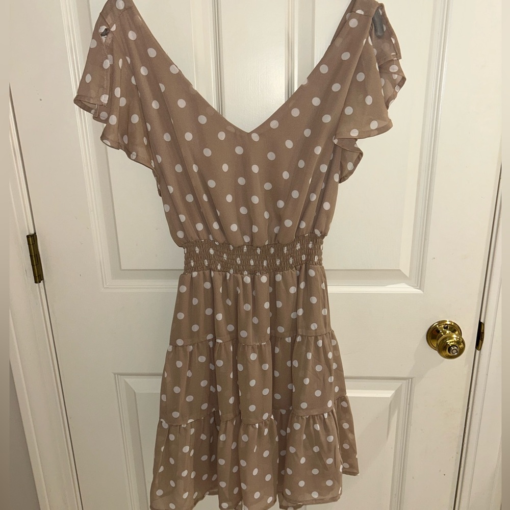Polka Dot Mini Dress